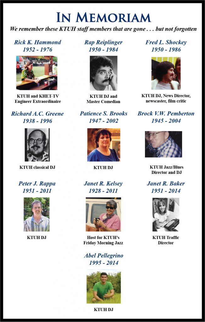 KTUH Memorial Poster